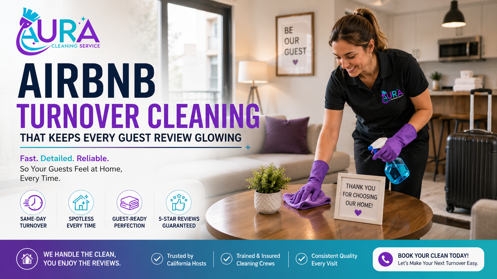 Airbnb Turnover Cleaning