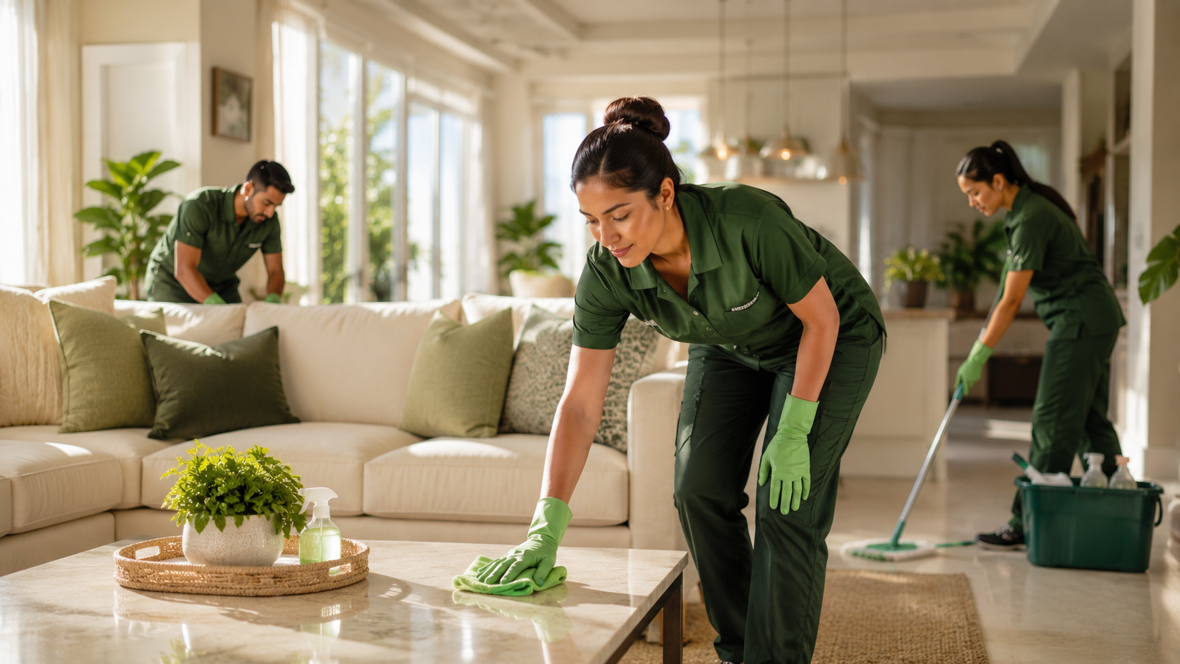 Eco-Friendly Cleaning Services